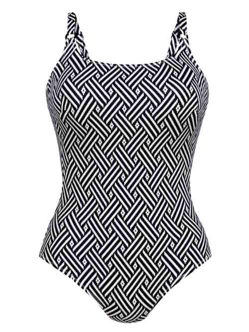 Anita Care Carini zwart/wit prothese badpak