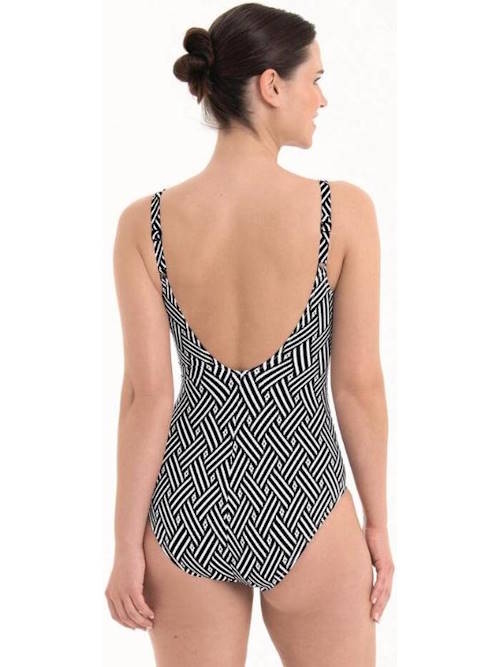 Anita Care Carini zwart/wit prothese badpak