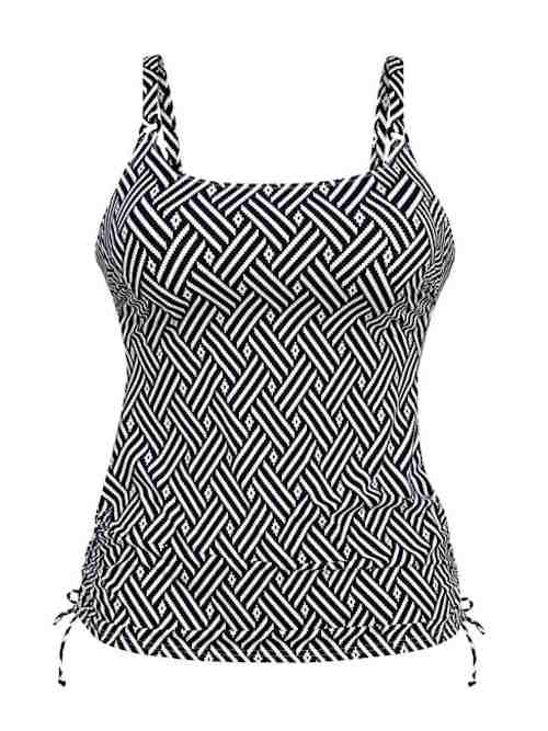 Anita Care Latina zwart/wit prothese tankini