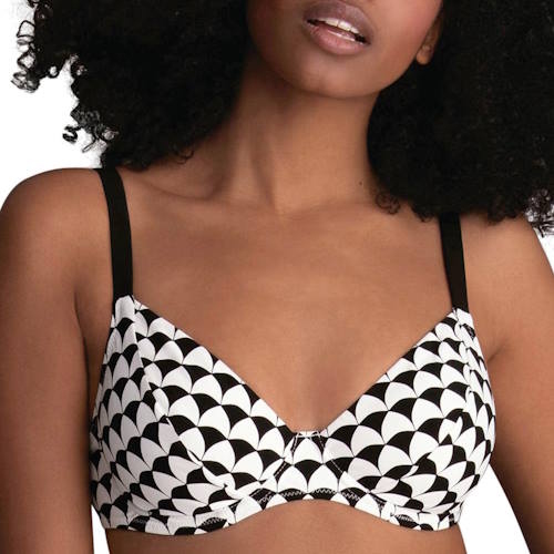 Rosa Faia Badmode Celine zwart/wit bikini set