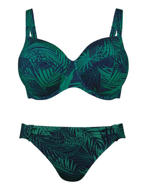Rosa Faia Badmode Luna blauw/groen bikini set