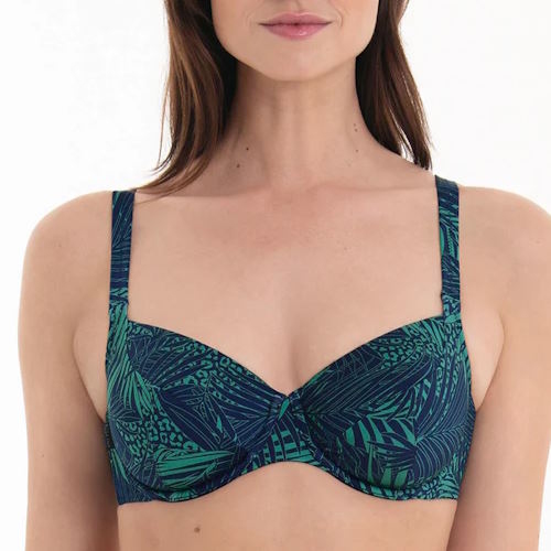 Rosa Faia Badmode Luna blauw/groen bikini set