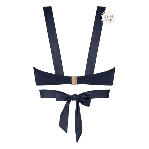 Marlies Dekkers Badmode Cache Coeur grijs voorgevormde bikinitop