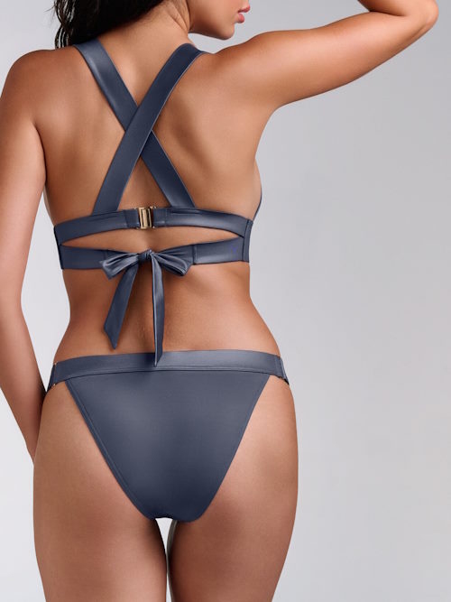 Marlies Dekkers Badmode Cache Coeur grijs voorgevormde bikinitop