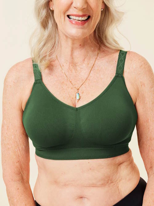 Sugar Candy Basic forest green wireless bh