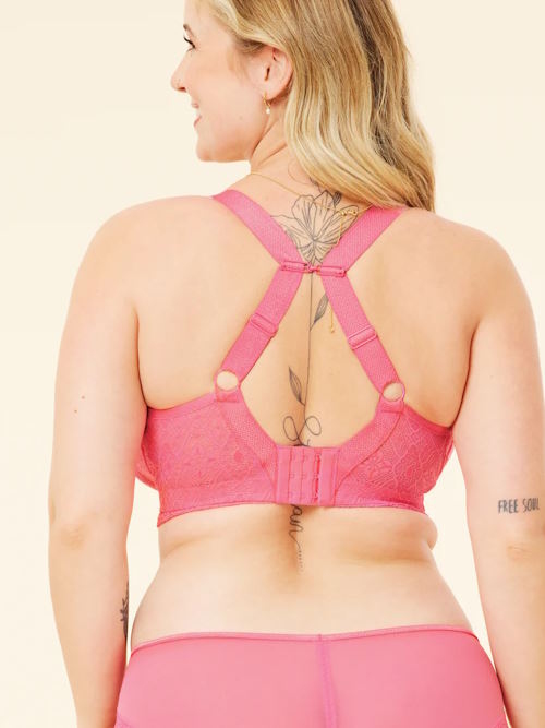 Sugar Candy Bestie hot pink wireless bh