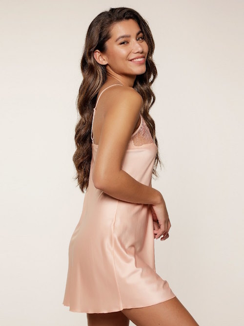 LingaDore Night Peach perfect perzik slipdress
