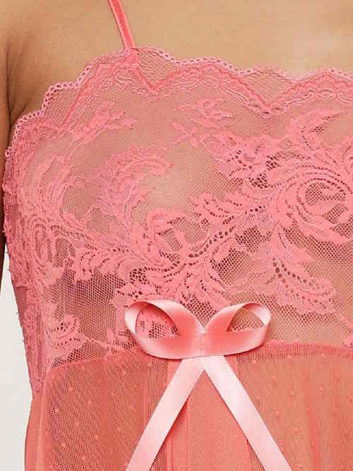LingaDore Night Spiced Coral spiced coral babydoll