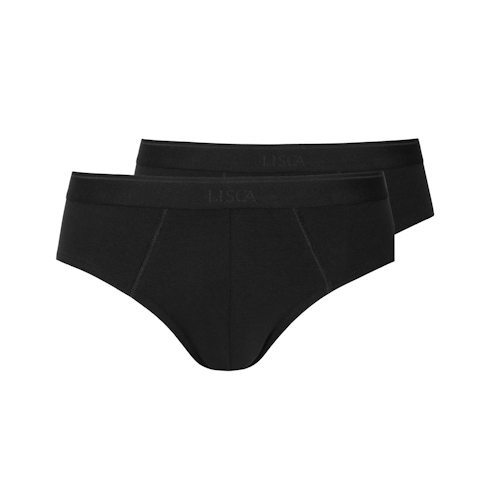 Lisca Hermes zwart heren slip