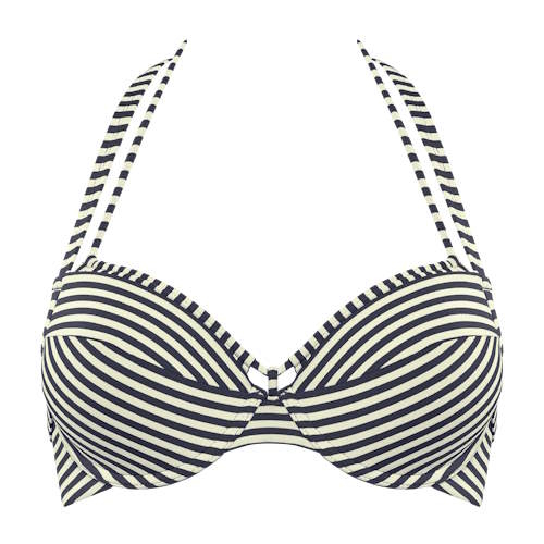 Marlies Dekkers Badmode Holi Vintage marine blauw/ivoor push up bikinitop