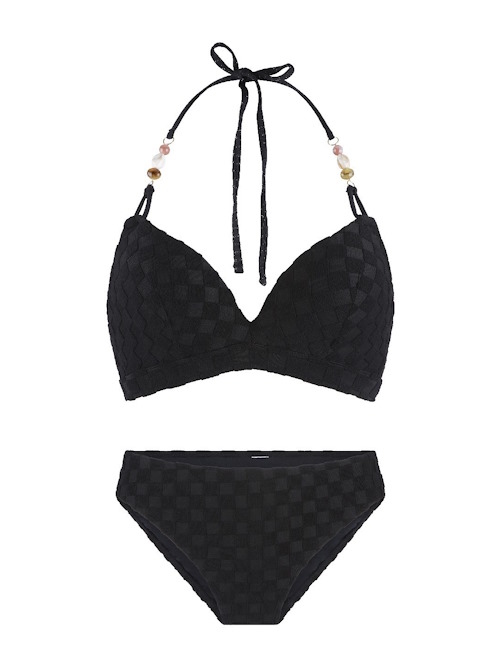 LingaDore Beach Ready to shine zwart bikini set