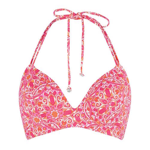 LingaDore Beach  Spice it up hot pink voorgevormde bikinitop
