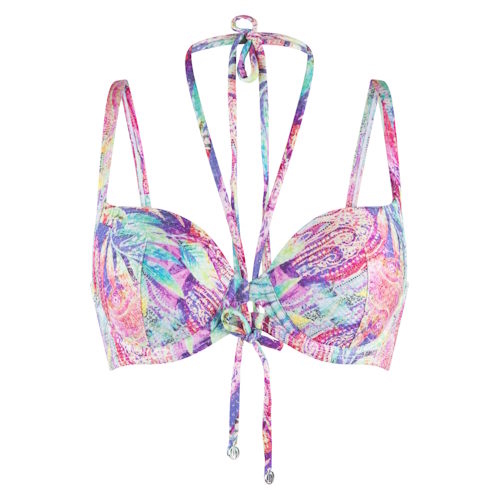 LingaDore Beach Shine bright multicolor/print voorgevormde bikinitop