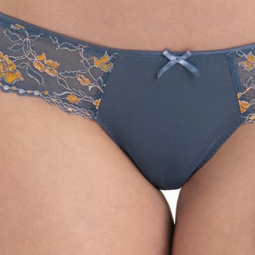 Rosa Faia Colette grijs string