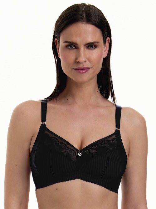Rosa Faia Sita zwart wireless bh