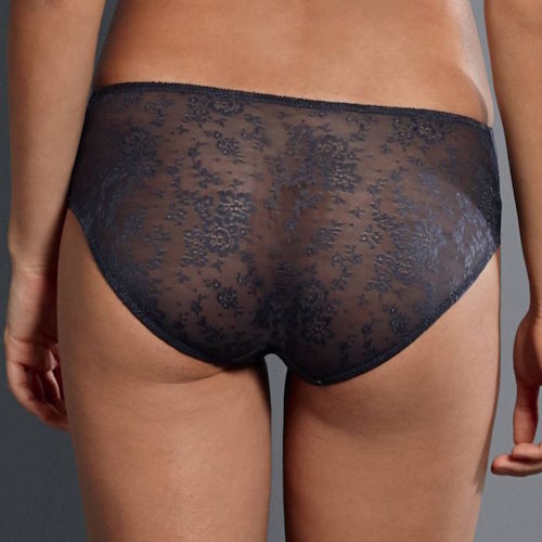 Rosa Faia Fleur antraciet slip