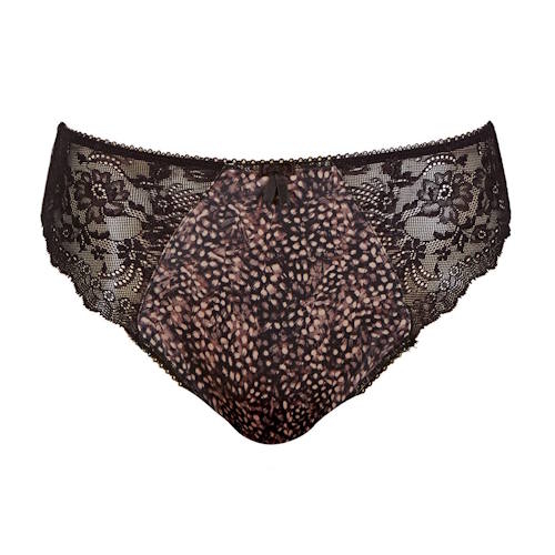 Elomi Morgan zwart/print slip