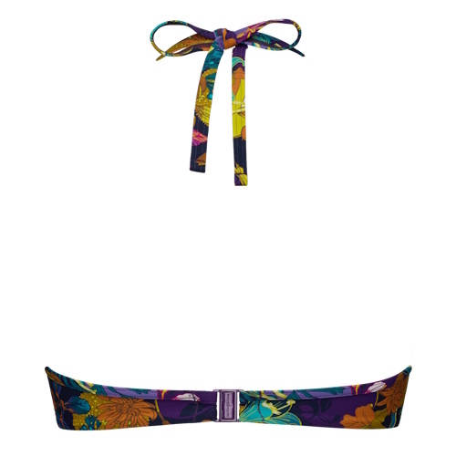 Marlies Dekkers Badmode Acapulco paars/print voorgevormde bikinitop