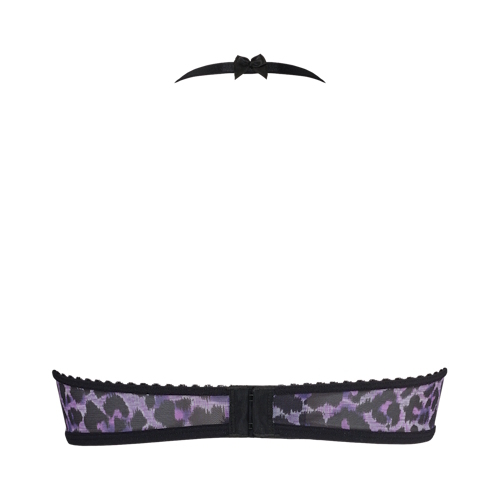 Marlies Dekkers Peekaboo paars/print niet voorgevormde bh