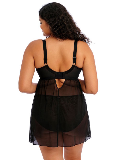 Elomi Sachi zwart babydoll