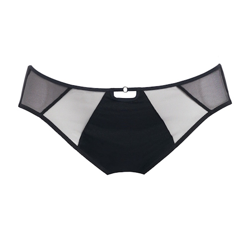 Elomi Sachi zwart slip