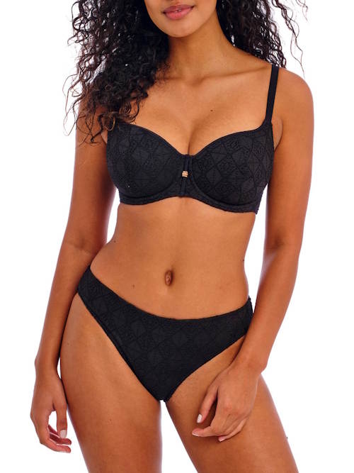 Freya Swim Nomad Nights zwart voorgevormde bikinitop