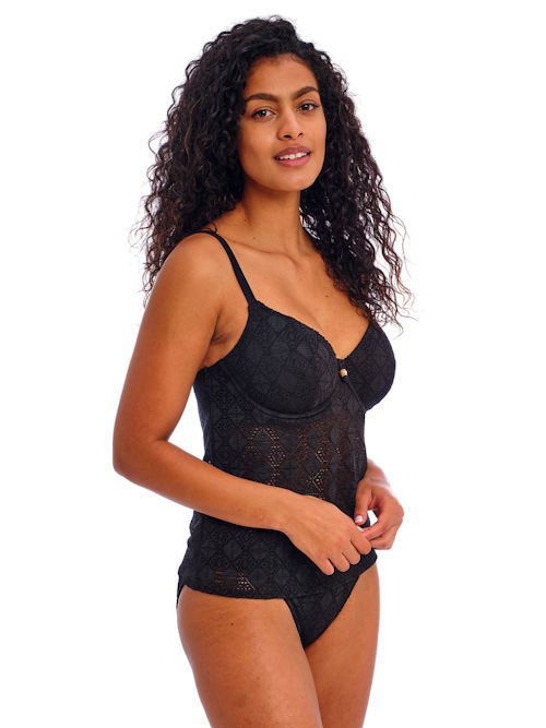 Freya Swim Nomad Nights zwart tankini top