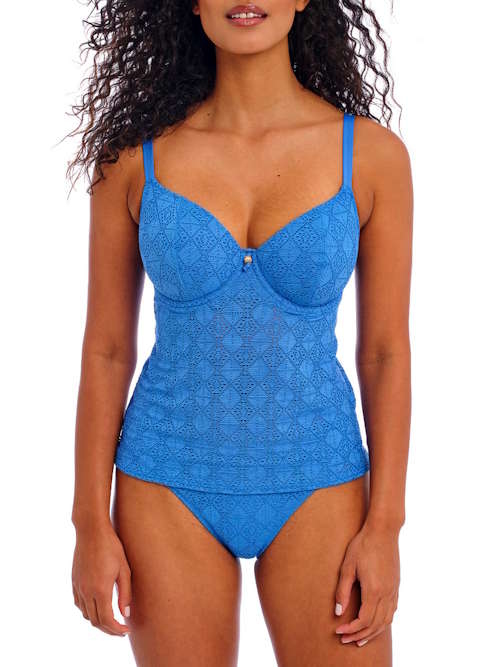 Freya Swim Nomad Nights atol blue tankini top