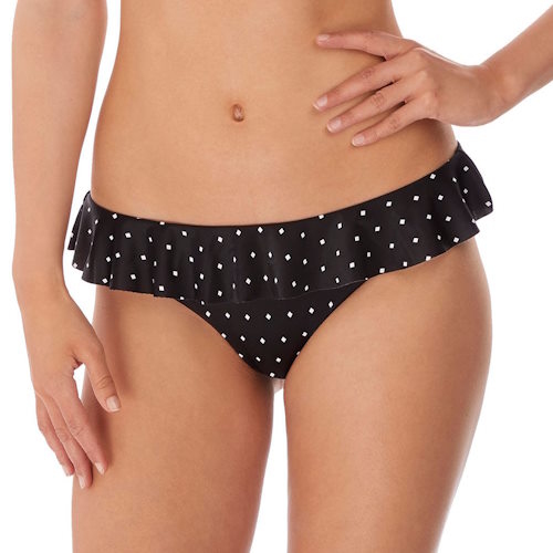 Freya Swim Jewel Cove zwart/print bikini broekje