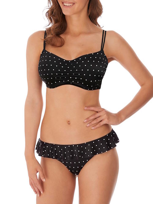 Freya Swim Jewel Cove zwart/print bikini broekje