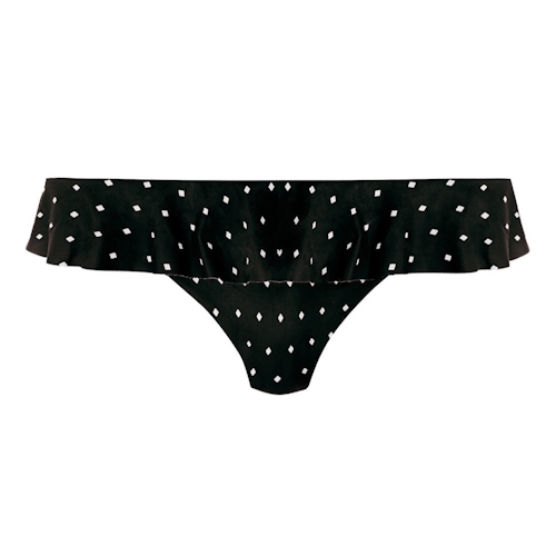 Freya Swim Jewel Cove zwart/print bikini broekje
