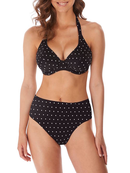 Freya Swim Jewel Cove zwart/print bikini broekje