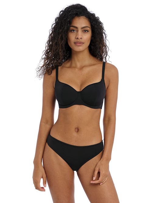 Freya Swim Jewel Cove zwart voorgevormde bikinitop