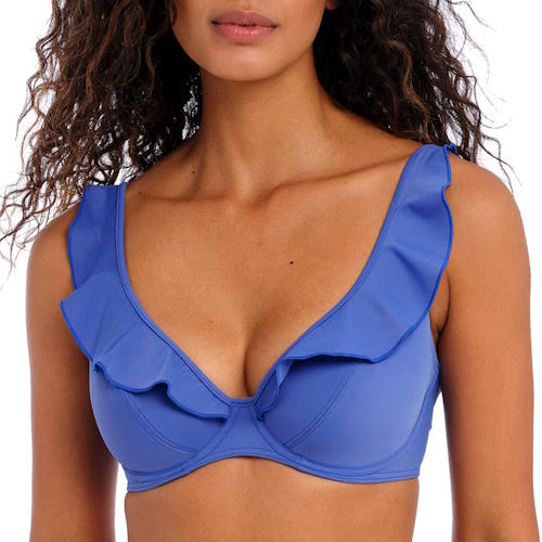 Freya Swim Jewel Cove blauw soft-cup bikinitop