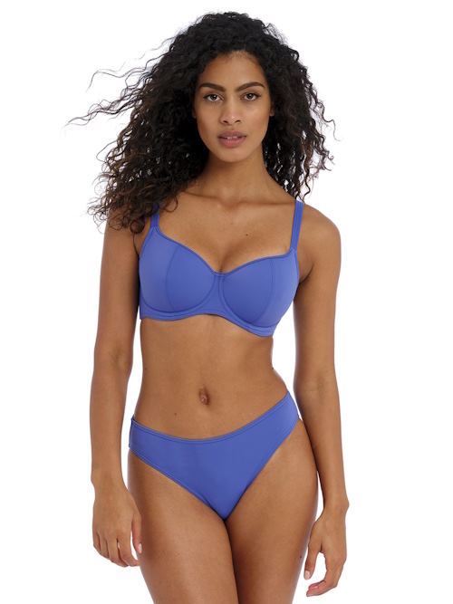 Freya Swim Jewel Cove blauw voorgevormde bikinitop