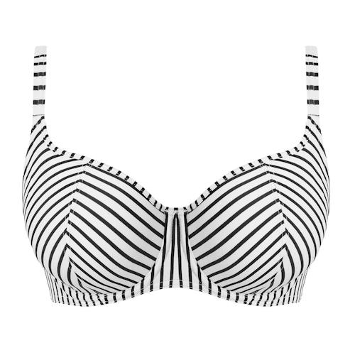 Freya Swim Jewel Cove zwart/wit voorgevormde bikinitop