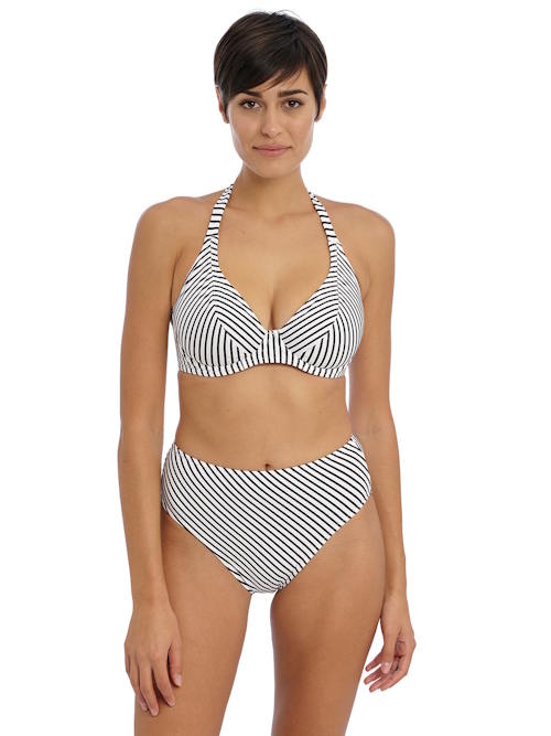 Freya Swim Jewel Cove zwart/wit soft-cup bikinitop