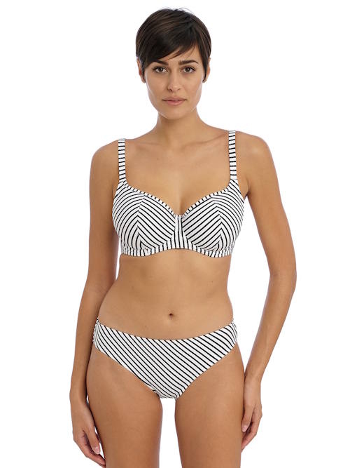 Freya Swim Jewel Cove zwart/wit bikini broekje