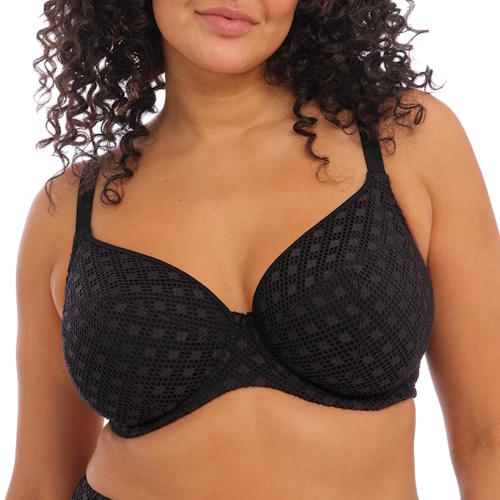 Elomi Swim Bazaruto zwart soft-cup bikinitop