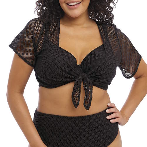Elomi Swim Bazaruto zwart strandmode