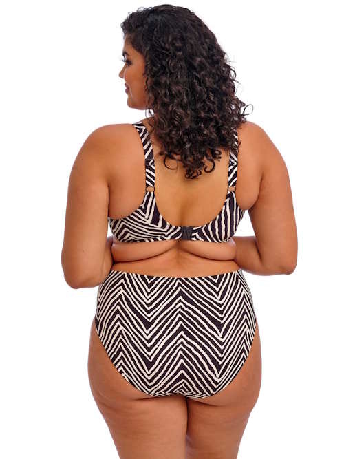 Elomi Swim Fiji Falls zwart/wit soft-cup bikinitop