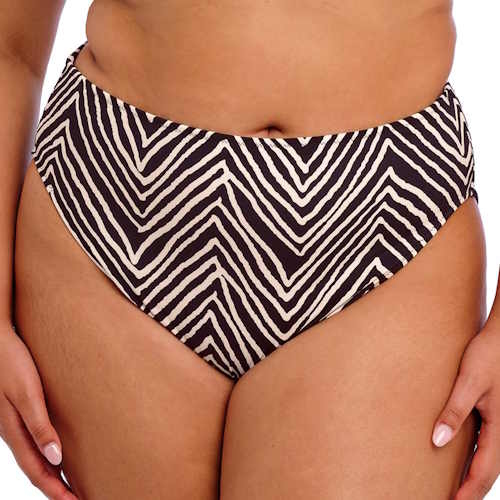 Elomi Swim Fiji Falls zwart/wit bikini broekje