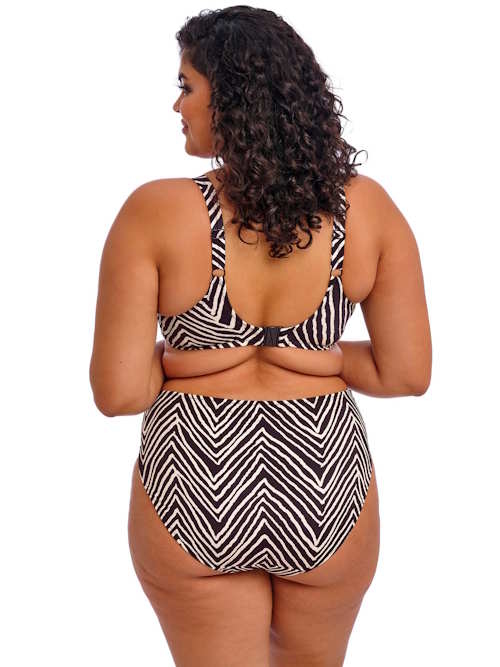 Elomi Swim Fiji Falls zwart/wit bikini broekje