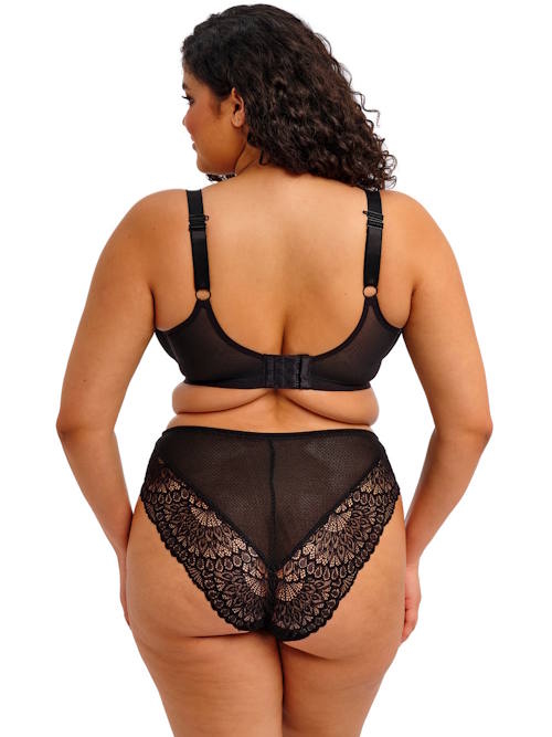 Elomi Tiernie zwart slip