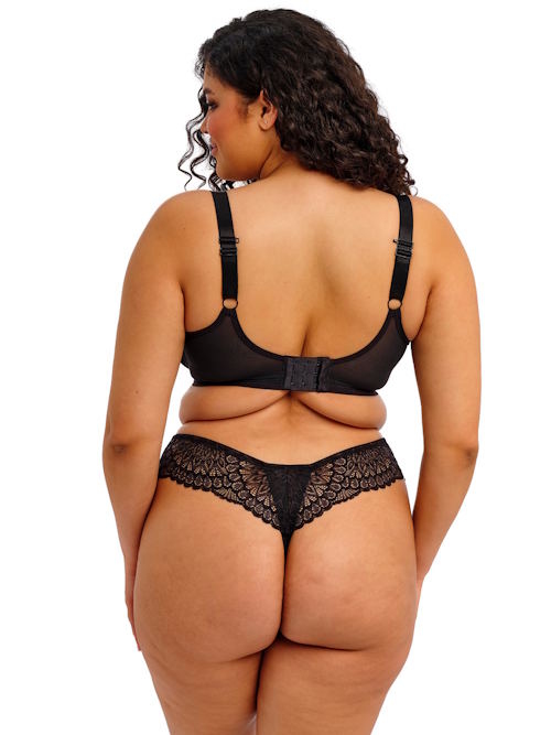 Elomi Tiernie zwart string