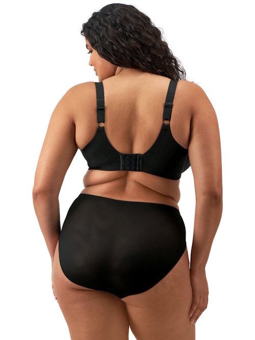 Elomi Zarla zwart high brief