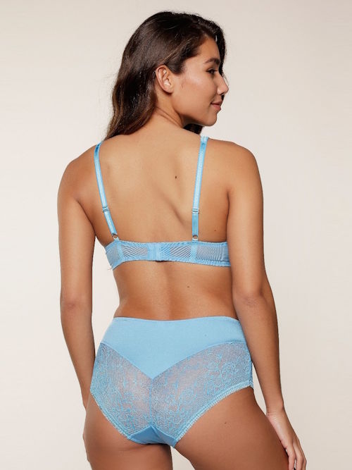LingaDore Bonnie Blue blauw push up bh