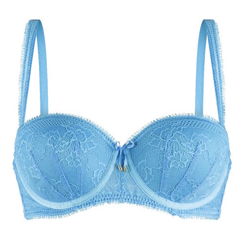LingaDore Bonnie Blue blauw voorgevormde bh