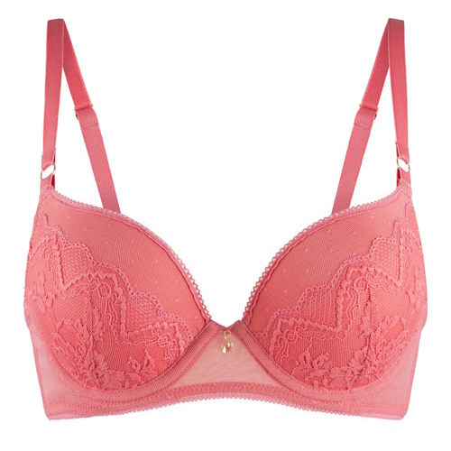 LingaDore Spiced Coral coral push up bh