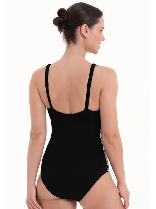 Anita Care Krabi zwart/multicolor prothese badpak